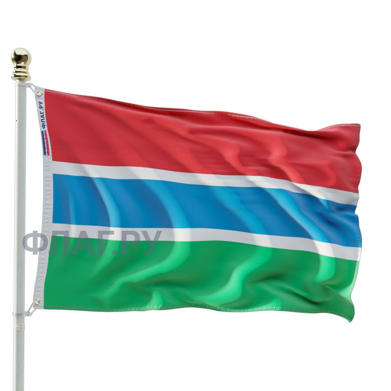 Флаг Гамбии Фото